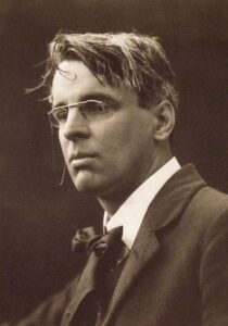 Irish poet William Butler Yeats